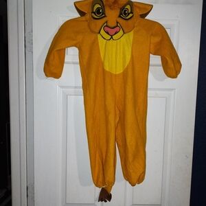 Disney Lion One Piece in Yellow and Brown